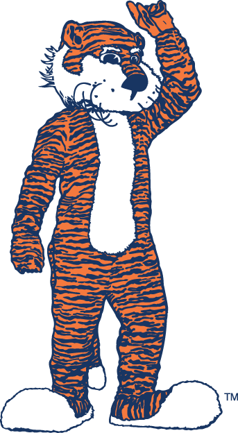 Auburn Tigers 1981-2003 Mascot Logo t shirts iron on transfers